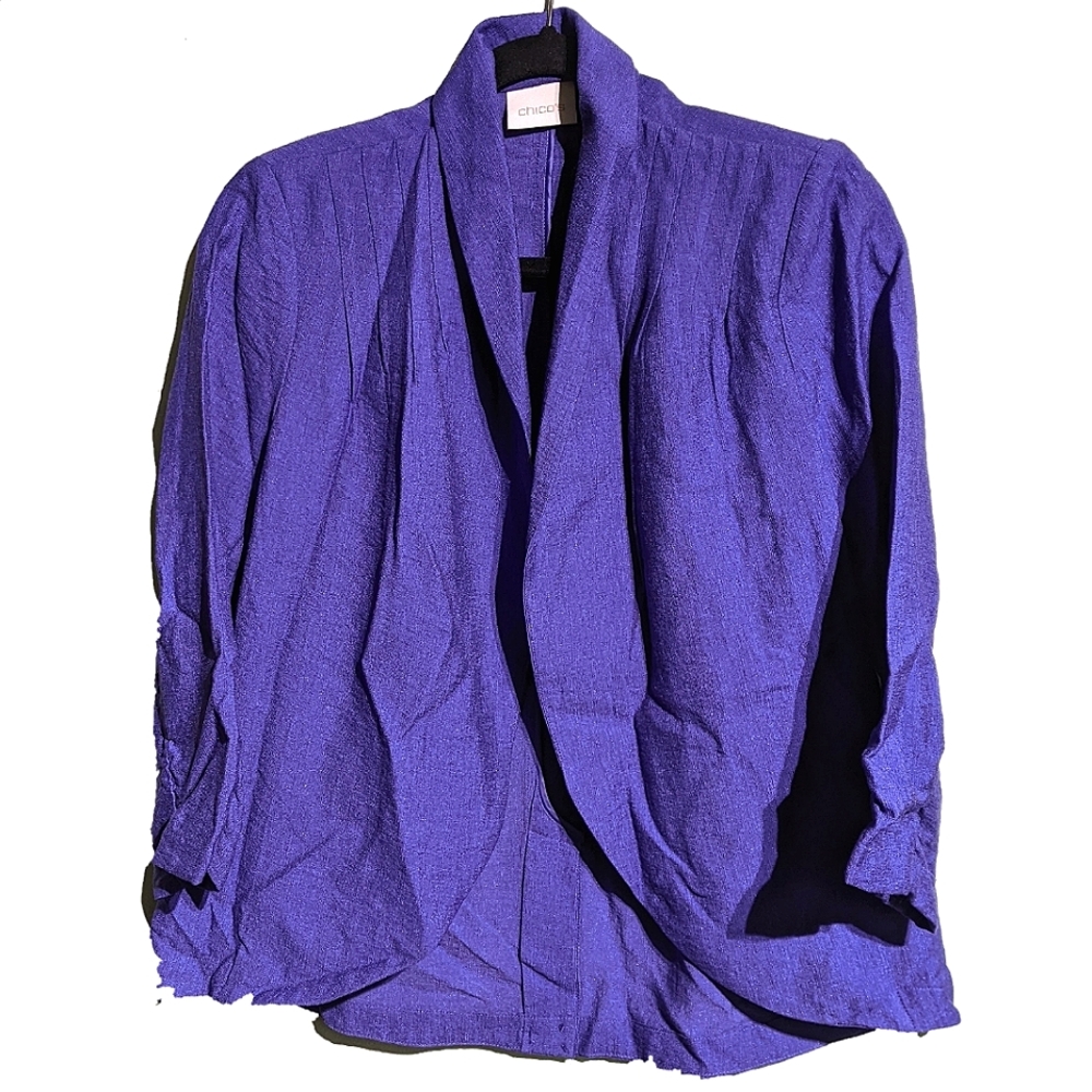 Chicos Jacket sz 0 (Women's 6-8) Like New!